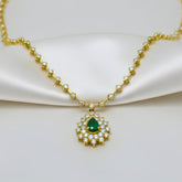 DIAMOND NECKLACE-DIAMOND ORNAMENT-N Gopaldaas Jewellers-NGJ