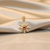 DIAMOND PENDANT-DIAMOND ORNAMENT-N Gopaldaas Jewellers-NGJ