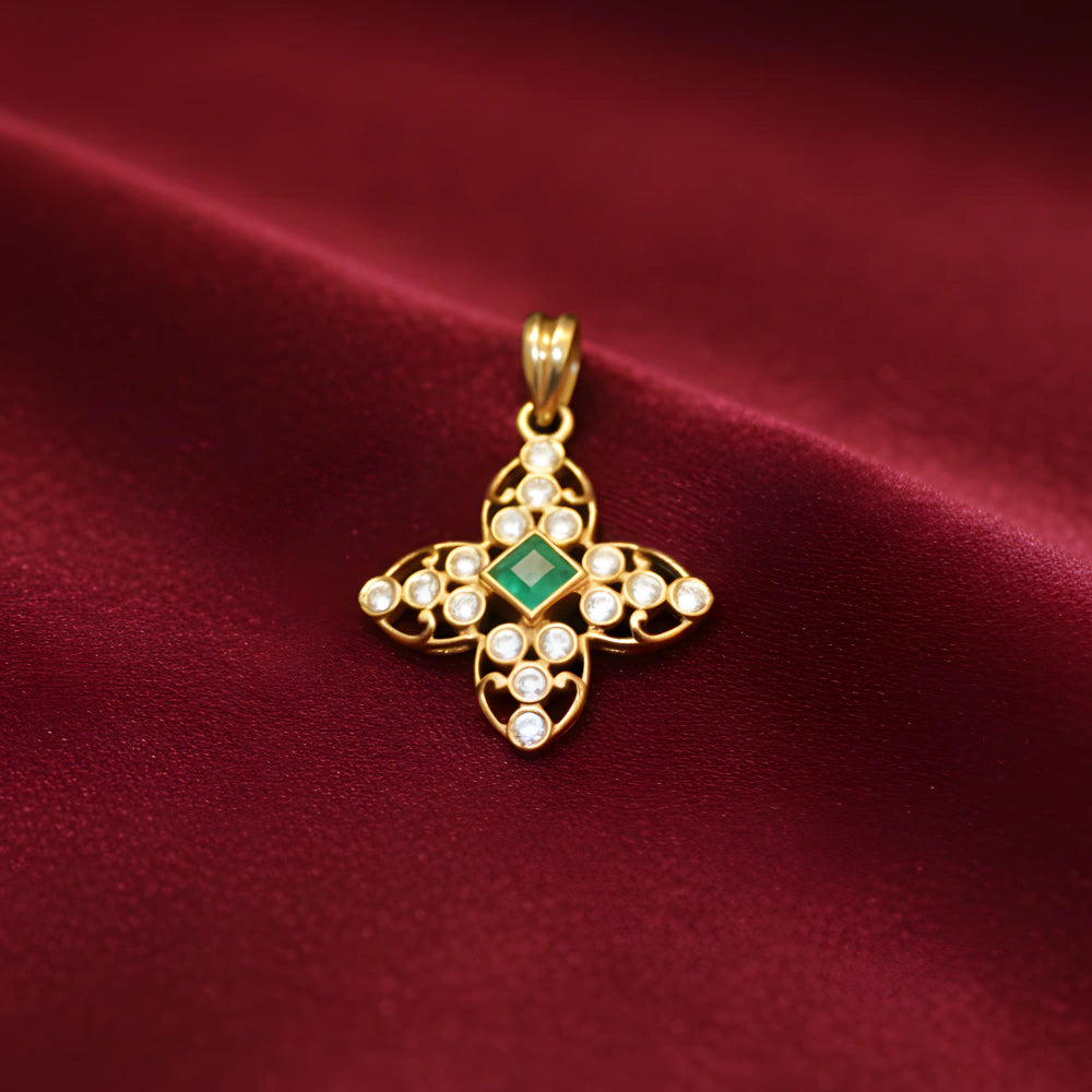 DIAMOND PENDANT-DIAMOND ORNAMENT-N Gopaldaas Jewellers-NGJ