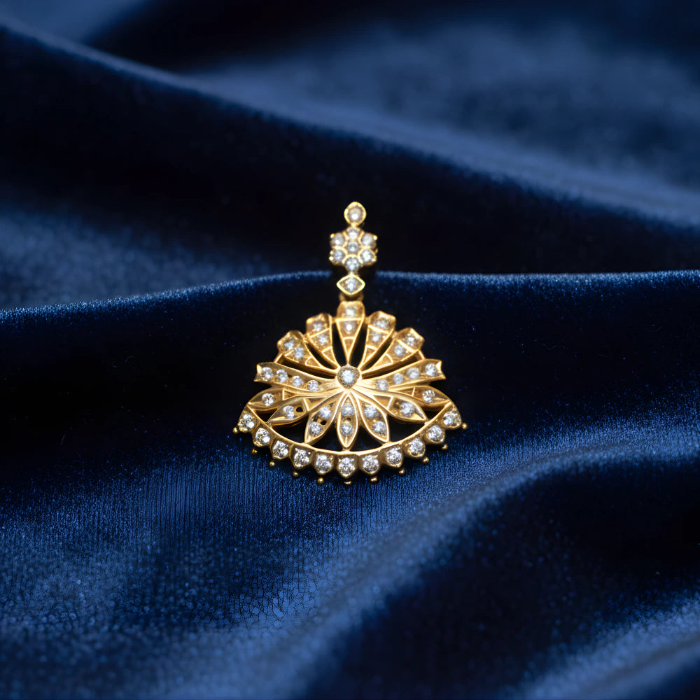 DIAMOND PENDANT-DIAMOND ORNAMENT-N Gopaldaas Jewellers-NGJ