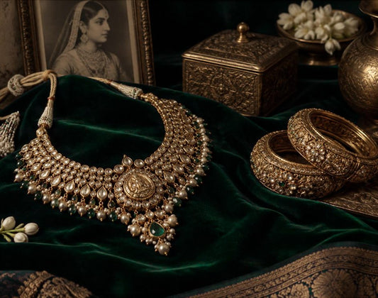 Inside a heritage N Gopaldaas jewellery showroom