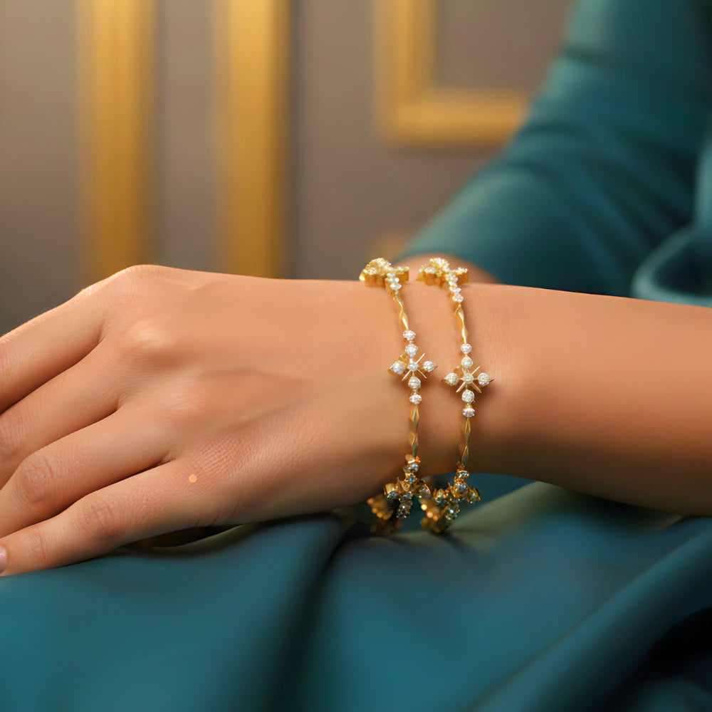 DIAMOND BANGLE-DIAMOND ORNAMENT-N Gopaldaas Jewellers-NGJ
