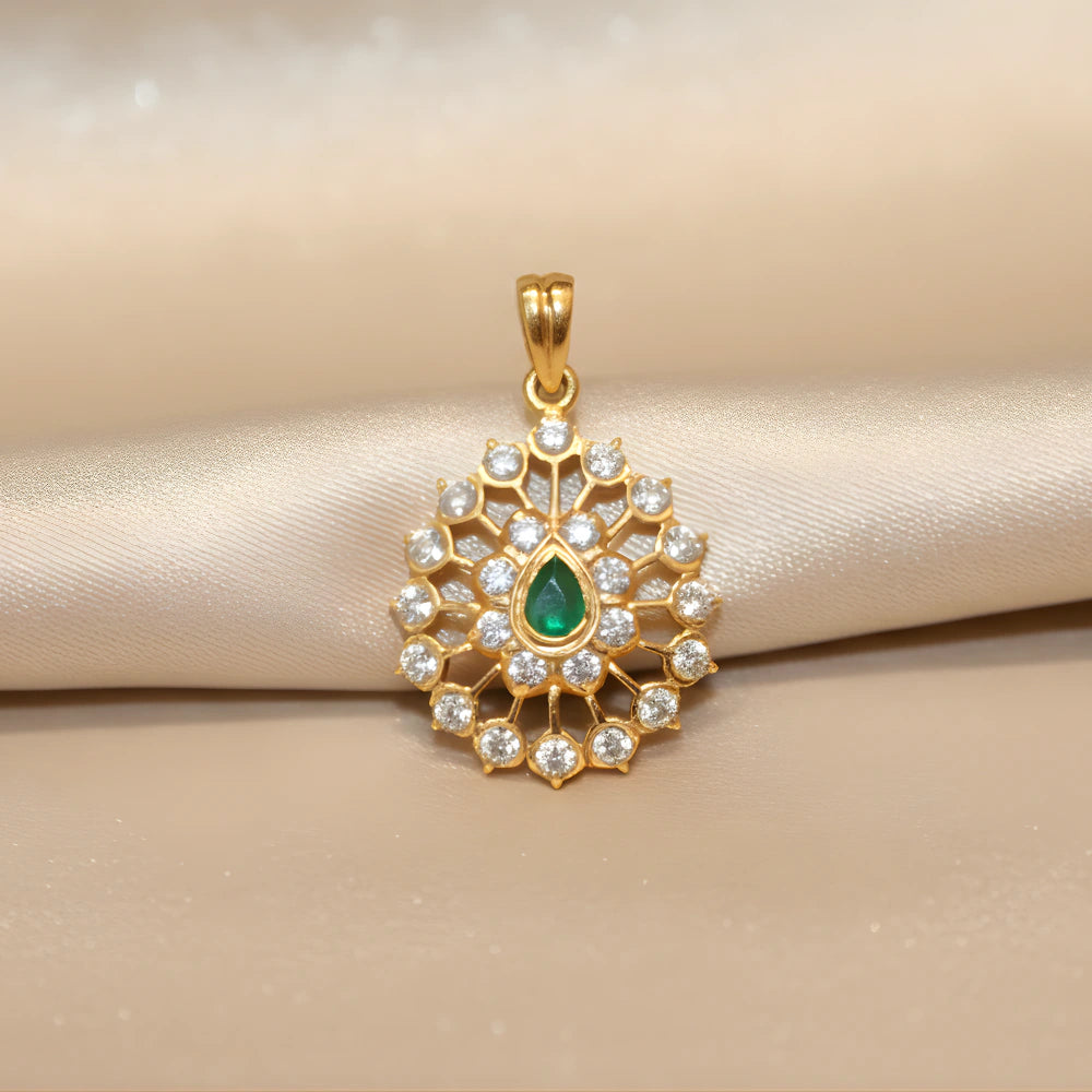 DIAMOND PENDANT-DIAMOND ORNAMENT-N Gopaldaas Jewellers-NGJ